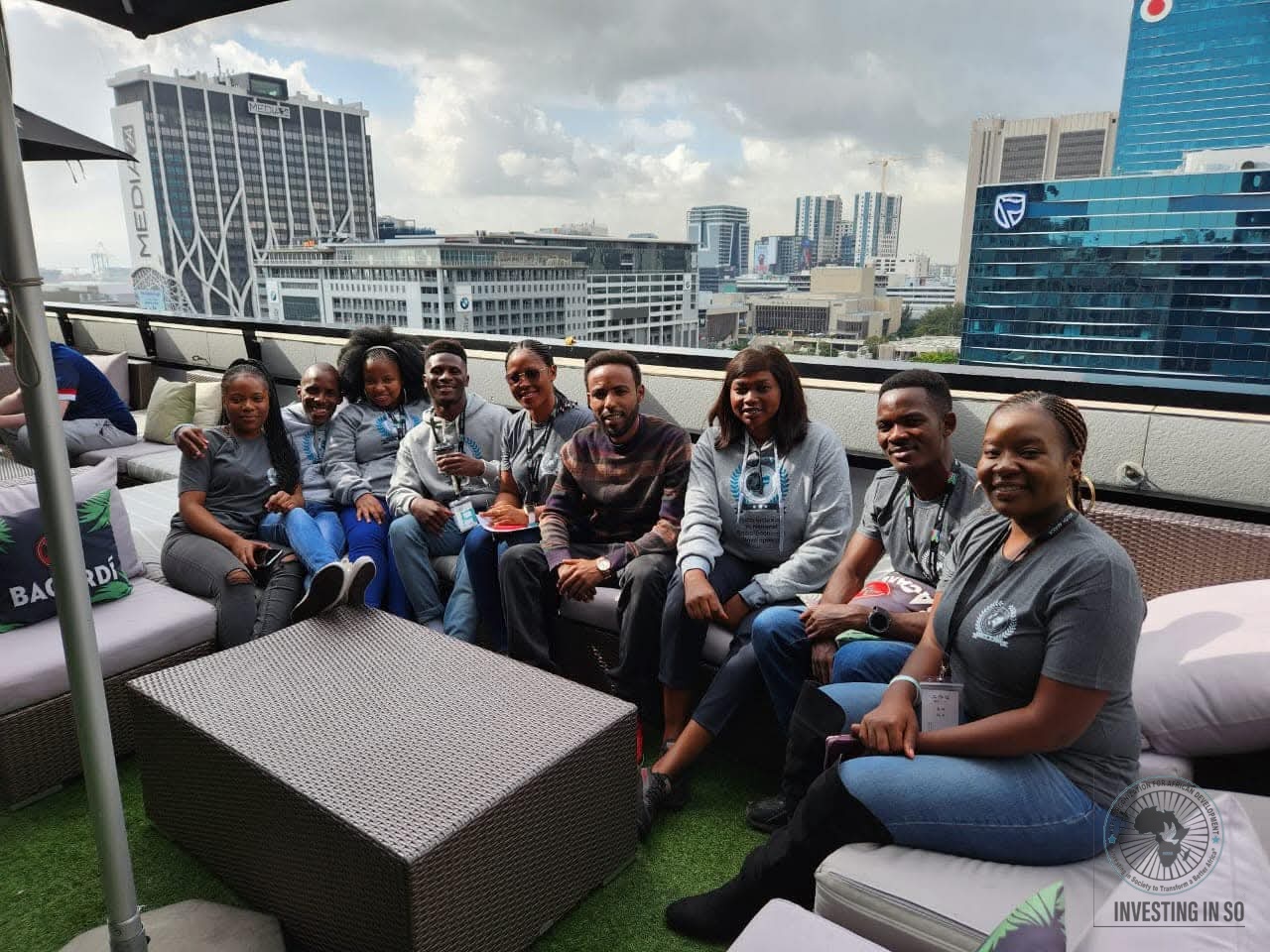 HOFAD youth delegation at an international exchange program